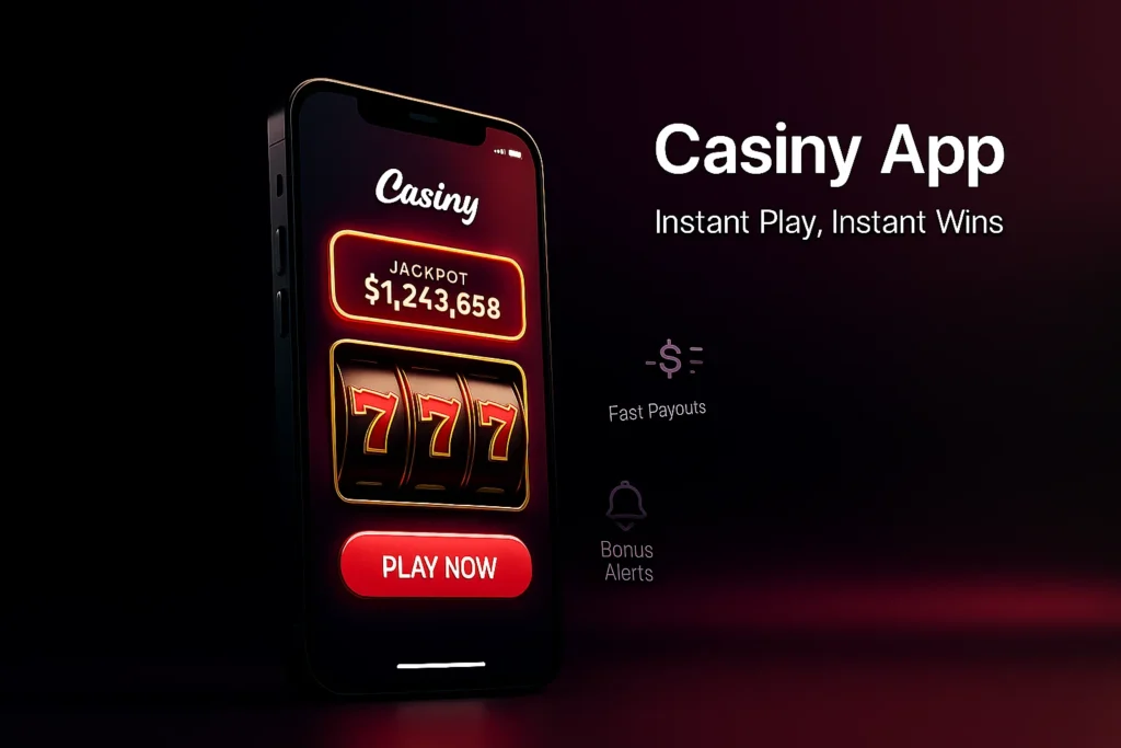 Casiny App for Mobile Casino Gaming in Australia